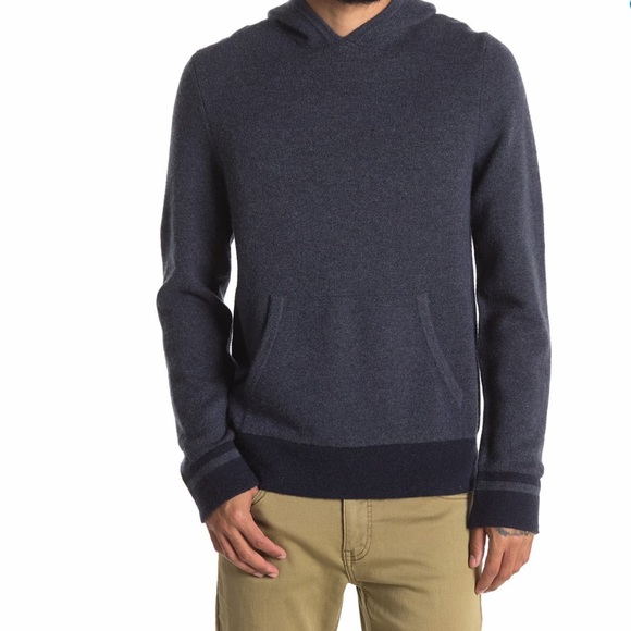 Michael Kors Other - Michael Kors Blue Merino Wool Blend Hoody Size XL NWT